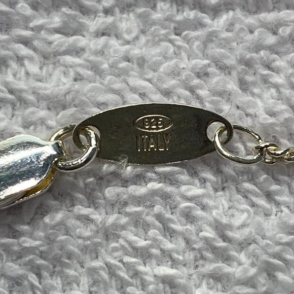 Paolo Romeo .925 Sterling 24" Long Mixed Link Chain. Preowned. (590) - Picture 3 of 4